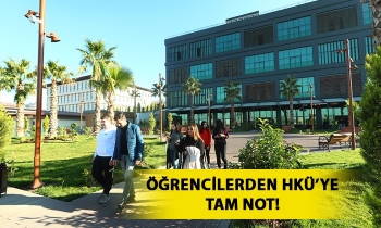 Öğrencilerden HKÜ’ye Tam Not!