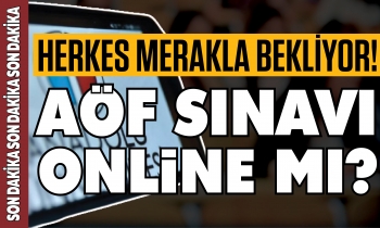 AÖF sınavları online mi?
