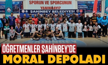 Öğretmenler Şahinbey’de moral depoladı