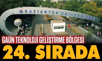 GAÜN Teknoloji Geliştirme Bölgesi 24. Sırada!