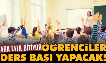 18 milyon öğrenci ders başı yapacak