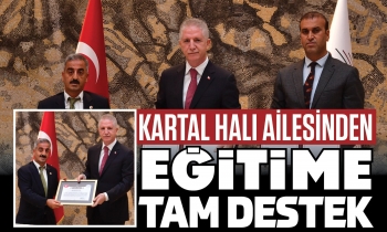 Kartal Halı ailesinden eğitime tam destek