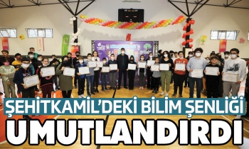 Şehitkamil’deki bilim şenliği, ‘umutlandırdı’