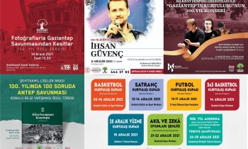 25 Aralık, Gaziantep’te dolu dolu yaşanacak