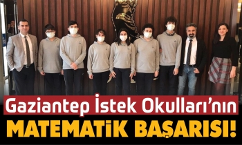 Gaziantep İstek Okulları’nın matematik başarısı