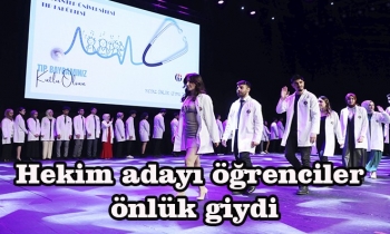 Hekim Adayı Öğrenciler Önlük Giydi