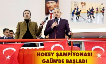 Hokey şampiyonası GAÜN'de başladı