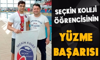 SEÇKİN KOLEJİ ÖĞRENCİSİNİN YÜZME BAŞARISI