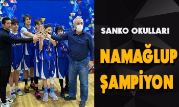 SANKO Okulları namağlup şampiyon oldu