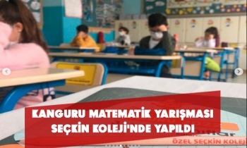 Kanguru Matematik Yarışması, Seçkin Koleji'nde yapıldı