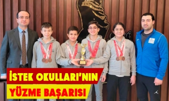 İSTEK OKULLARI'NIN YÜZME BAŞARISI