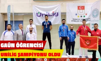 GAÜN ÖĞRENCİSİ UNİLİG ŞAMPİYONU OLDU