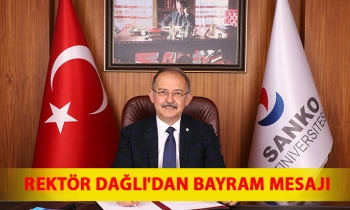REKTÖR DAĞLI'DAN BAYRAM MESAJI