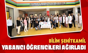 BİLİM ŞEHİTKAMİL, YABANCI ÖĞRENCİLERİ AĞIRLADI
