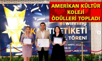 AMERİKAN KÜLTÜR KOLEJİ ÖDÜLLERİ TOPLADI