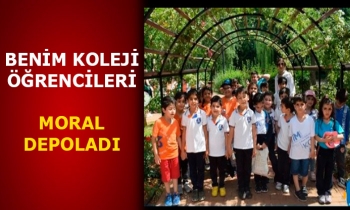 BENİM KOLEJİ ÖĞRENCİLERİ MORAL DEPOLADI
