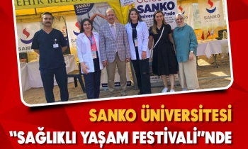 SANKO ÜNİVERSİTESİ “SAĞLIKLI YAŞAM FESTİVALİ”NDE