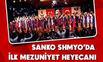 SANKO SHMYO’DA İLK MEZUNİYET HEYECANI