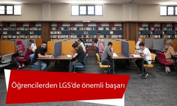 Öğrencilerden LGS’de önemli başarı