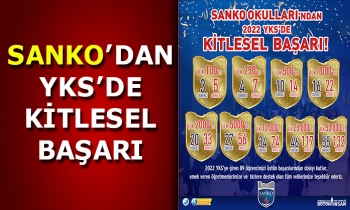 SANKO OKULLARI’NDAN YKS’DE KİTLESEL BAŞARI