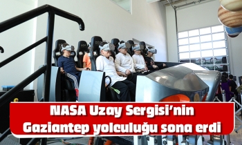 NASA Uzay Sergisi’nin Gaziantep yolculuğu sona erdi