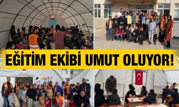 Eğitim ekibi umut oluyor!