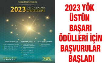 YÖK Üstün Başarı Ödülleri için başvurular başladı