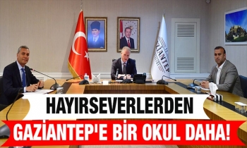 Hayırseverlerden Gaziantep'e bir okul daha!