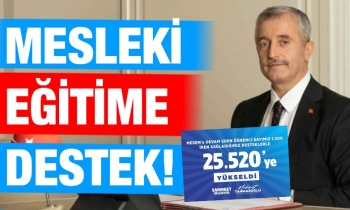 Mesleki Eğitime destek!