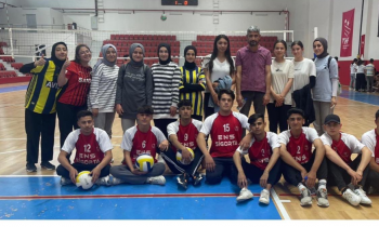 İlçe birincisi oldular!