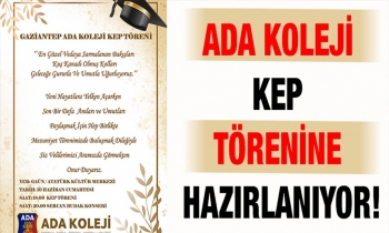 Ada Koleji kep törenine hazırlanıyor!
