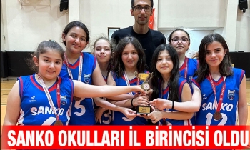 SANKO Okulları il birincisi oldu!