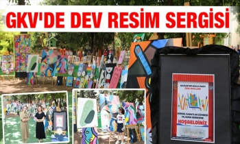 GKV'de Dev Resim Sergisi