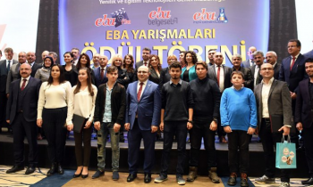 EBA yarışmalarında ödüller sahiplerini buldu