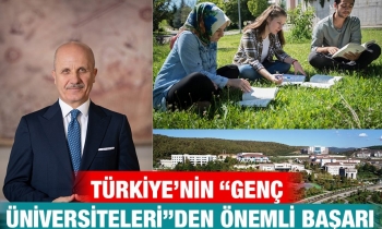 Türkiye’nin “Genç Üniversiteleri”den önemli başarı