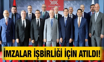 İmzalar işbirliği için atıldı!