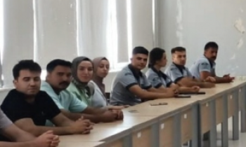 GİBTÜ 'de Güvenlik Personeline Eğitim Verildi
