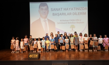 Kursiyerler sertifikalarını aldı