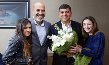 Fadıloğlu deneyimlerini öğrencilere anlattı