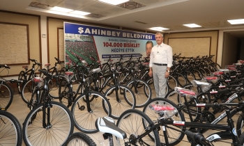 Başarılı öğrencilere bisiklet!