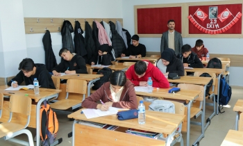 Ücretsiz deneme sınavlarından yaklaşık 35 bin öğrenci yararlandı